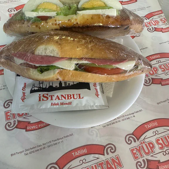 Tabakta özel sandviçler
